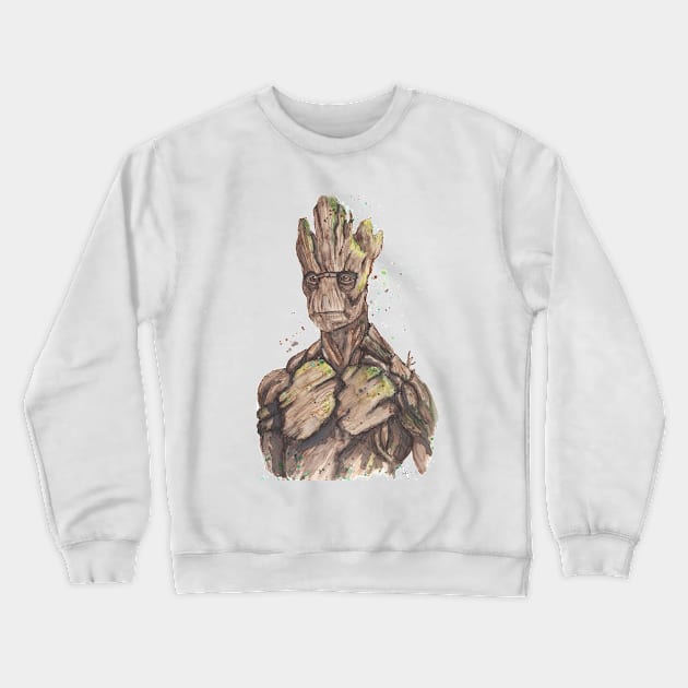 Groot Crewneck Sweatshirt by Beckoid